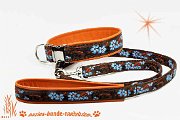 B111 Set Blue Flowers